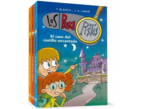 Livro Pack Los Buscapistas: El Caso Del Castillo Encantado , El Caso Del Librero Misterioso , El Caso Del Robo De La Mona Louisa (Los Buscapistas 1-3) de Teresa Blanch Y José Ángel Labari (Espanhol)