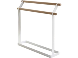 Suporte De Chão Ajustável Para Toalhas E Joias Organizador Removível Em Aço Inoxidável Banheiro Sala Estar 38x32x8cm