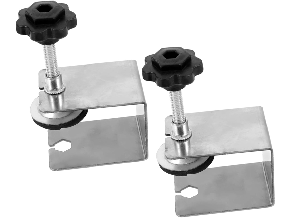 2 Peças De Aço Inoxidável, Alicates Tipo C Para Fixação De Trabalhos Pesados Em Projetos De Bricolagem.