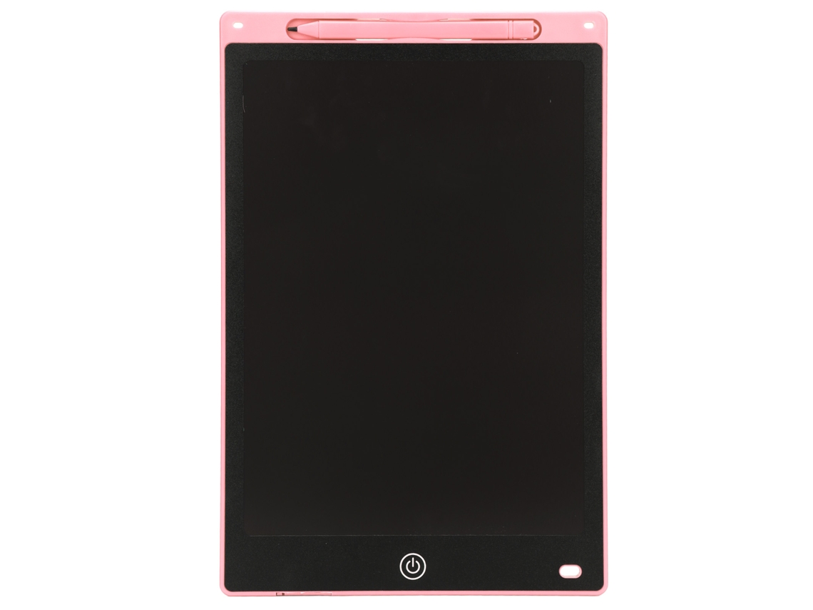 Lurelia, Tablet Lcd, 12 Polegadas, Rosa, Caneta, Apagável, Infantil, Proteção Ocular, Sensível Pressão