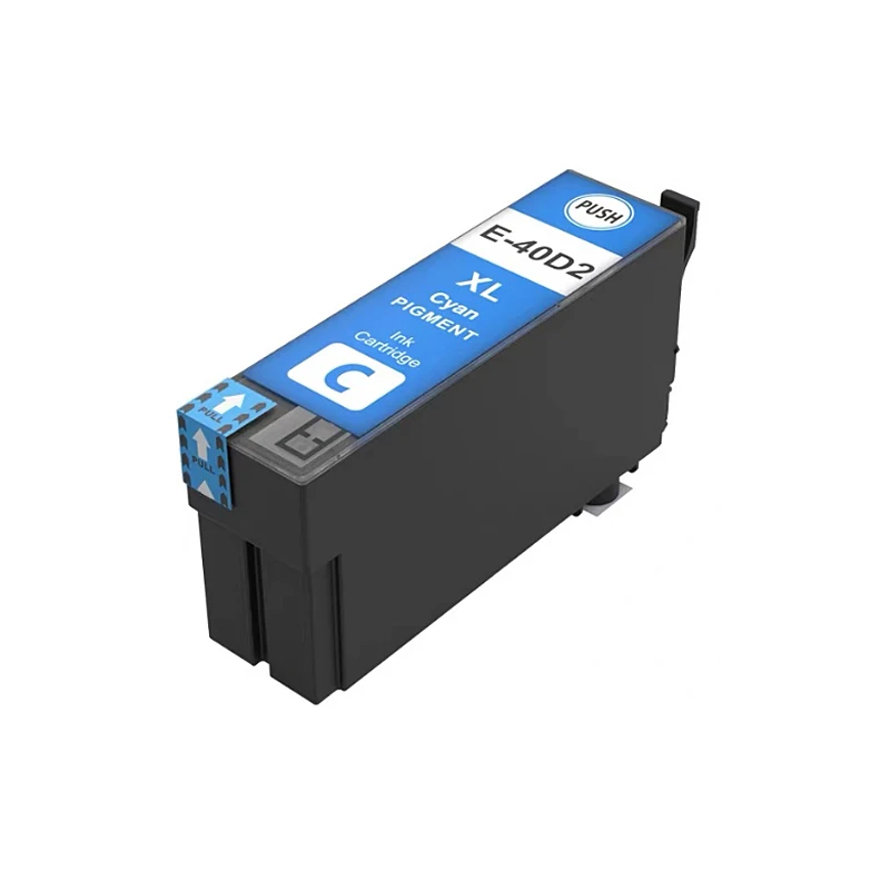1 Tinteiro Ciano Nº T40d1 T40d2 T40d3 T40d4 T40d Para Impressora A Jacto De Tinta Epson Surecolor Sc-t2100 Sc-t3100 Sc-t5100