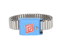 Pulseira antiestática sem fio ESD para proteção contra choques elétricos, pulseira elástica para reparo de celulares.
