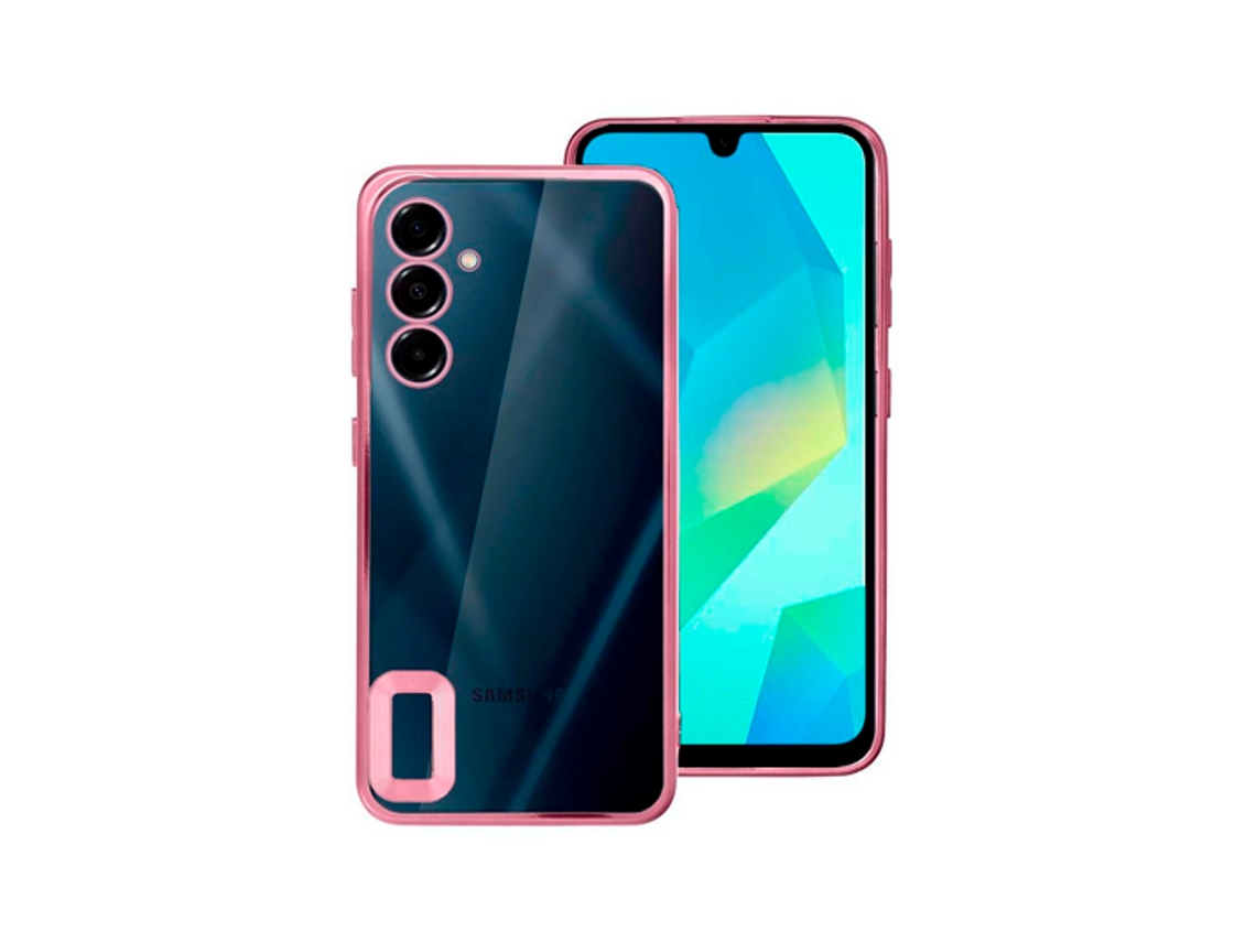 Capa rosa para Samsung Galaxy A16 - Acessórios legais