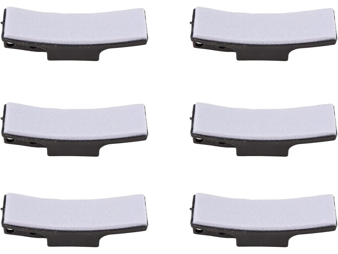 Conjunto de 6 pastilhas de freio para bicicleta ergométrica SFUSHOS
