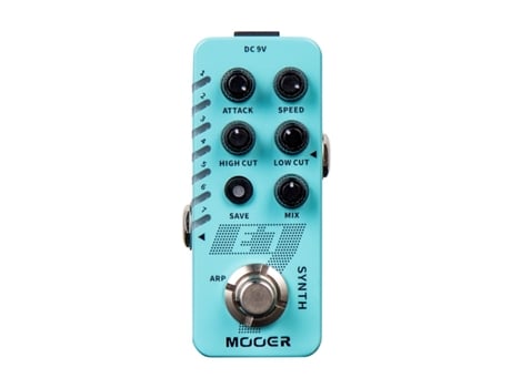 Mooer E7 Polyphonic Guitar Synth.