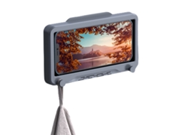 Suporte de parede para telefone, rotativo 360°, à prova d'água EOOCOO