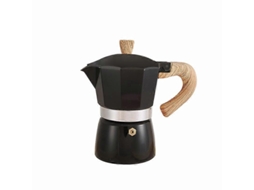 Cafeteira De Alumínio Com Cabo De Madeira Cafeteira Moka Cafeteira Portátil Para Uso Externo Brilvibera