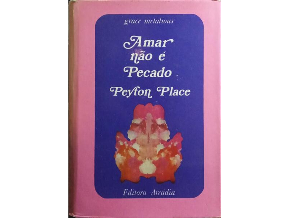 Livro Amar Não É Pecado. De Grace Metalious (português)
