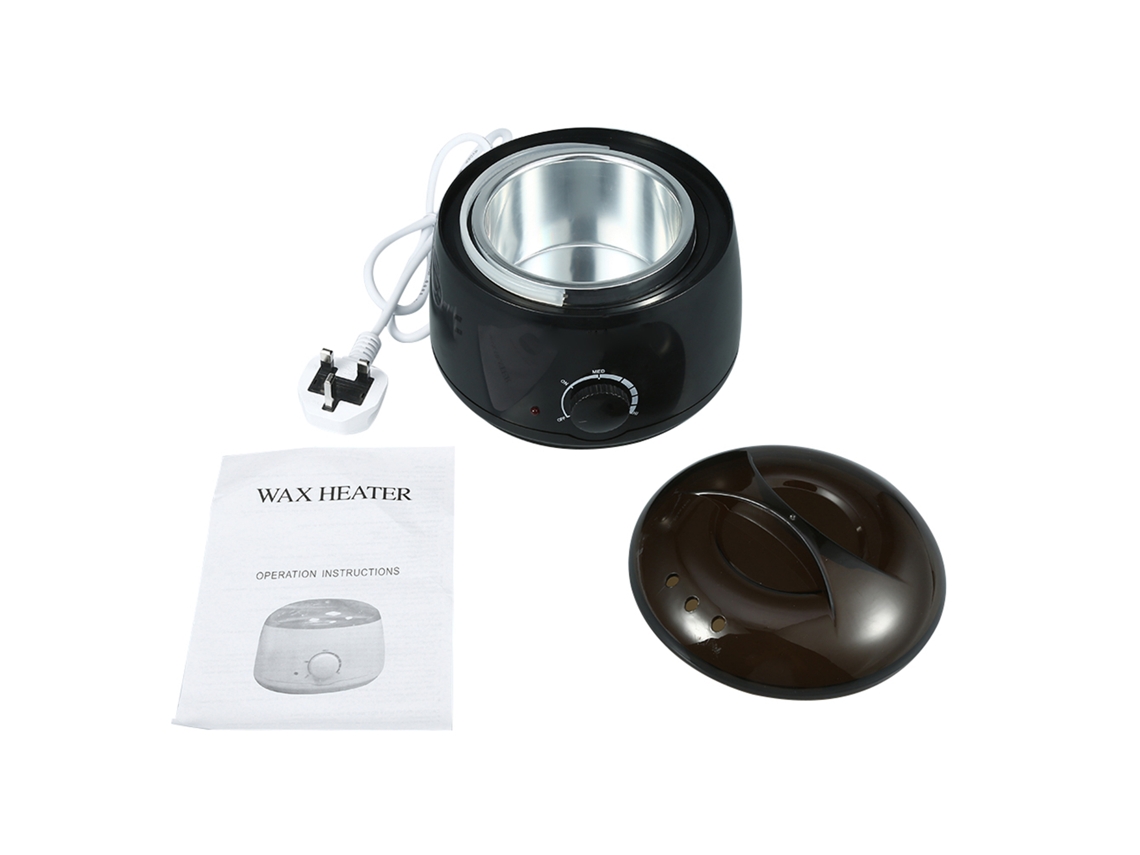 Aquecedor De Cera De Parafina Para Depilação 500ml Pot Com Controle De Temperatura E Recipiente Removível