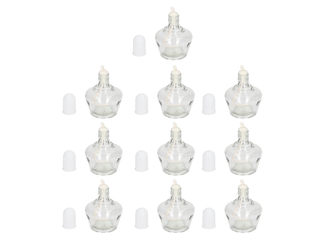 10pcs Garrafa de Lâmpada de Queima de Vidro Reutilizável 150ml para Laboratório Experimento Químico