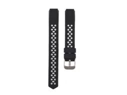 Cinto de Pulseira de Frequência Cardíaca EOOCOO, compatível com Fitbit Alta/HR, silicone bicolor