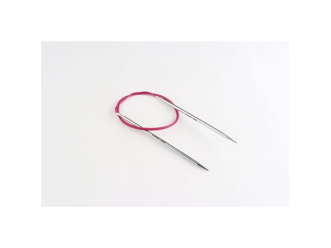 Agulhas Circulares Fixas Ébano 60 Cm 4,5mm Knit Pro