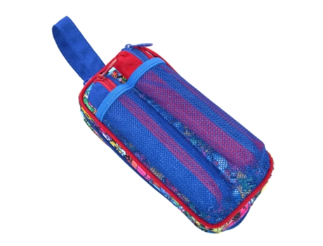 Estojo canguru 3 em 1 com alça, para material escolar ou nécessaire. Caixa de escritório T1 para meninos