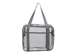 Bolsa De Viagem Para Maquiagem E Itens De Toalheiro Grande, Transparente E Impermeável