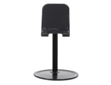 Suporte Preto Para Celular, 1 Peça, Suporte De Mesa Multifuncional Universal.