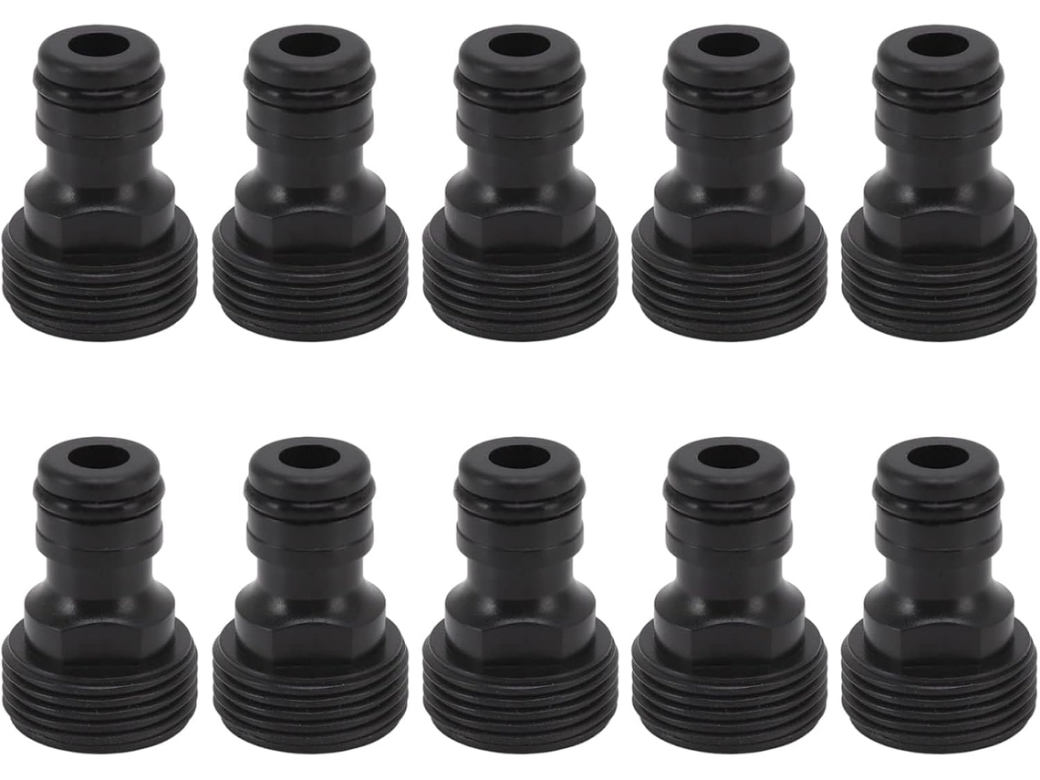 Niple De Conexão Rápida, 10 Peças, Conector Torneira Plástico Com