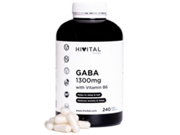 Gaba 1300 mg 240 Cápsulas Veganas HIVITAL