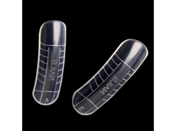 Gel Construtor Uv Para Unhas Com Espátula Pincel E 48 Dicas Falsas Para Extensão De Unhas