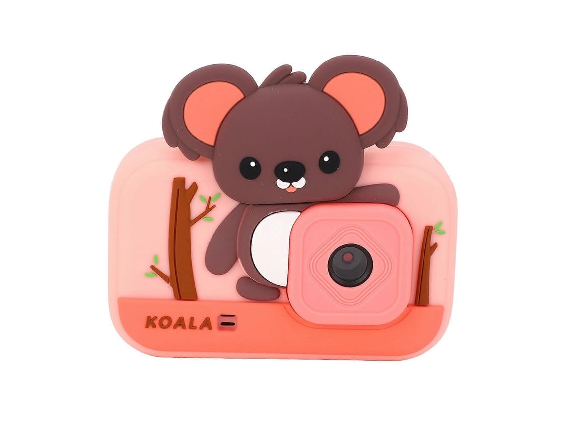 Máquina Fotográfica Digital Compacta 1080p Com Ecrã De 2,4 Polegadas E Cartão De 32gb