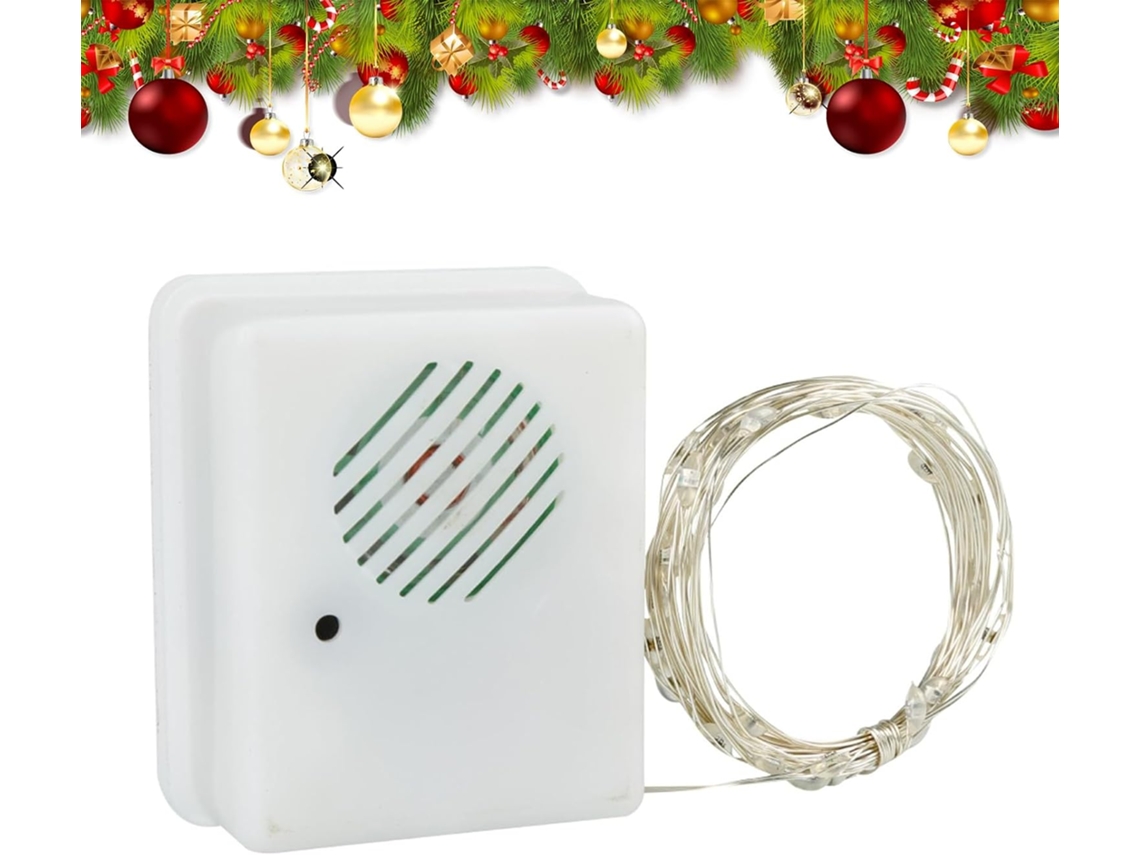Luzes De Natal Com Sensor Música Para Iluminação Ambiente.