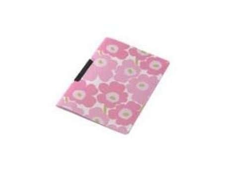 Dossier Plast com Clip Marimekko 325x245 mm Rosa 1 Unidade