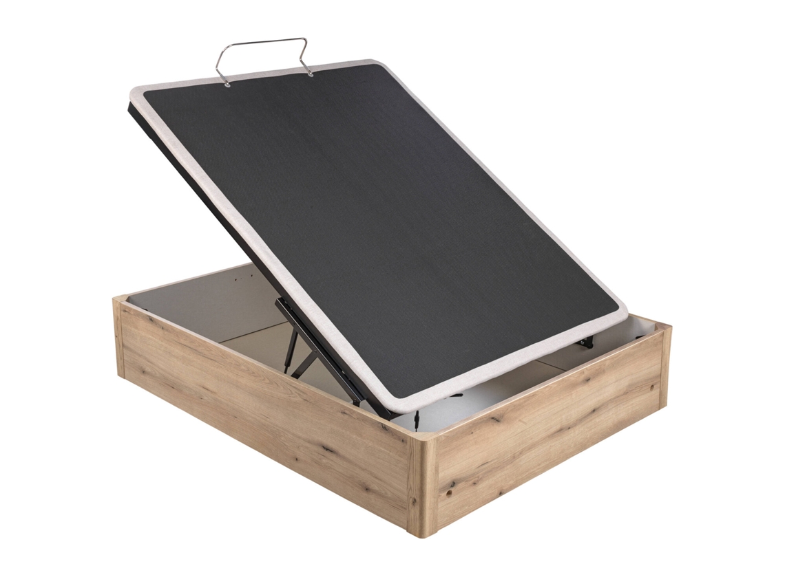 Sommier com Arrumação Articulada PIKOLIN - 90x200cm (35 Cm de Altura - Natural)