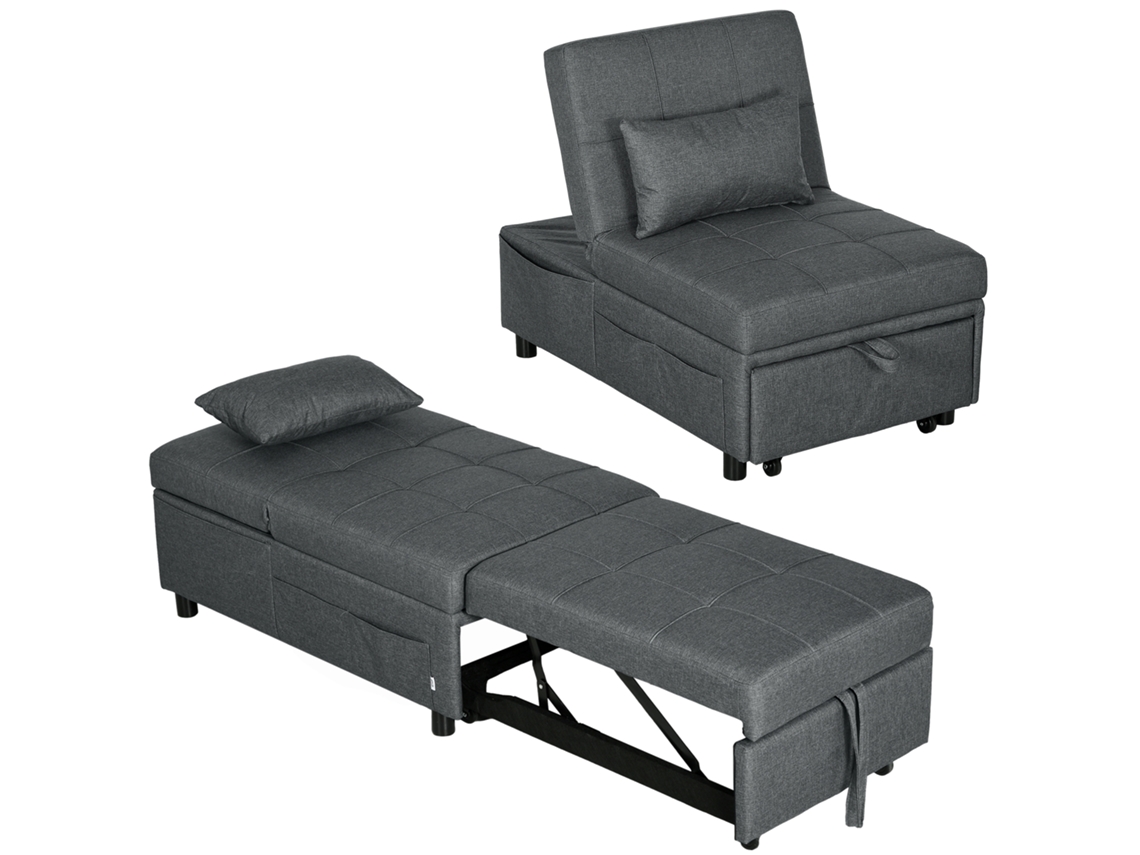 Sofá cama PRIME KANG, multifuncional, 4 em 1, conversível, ajustável