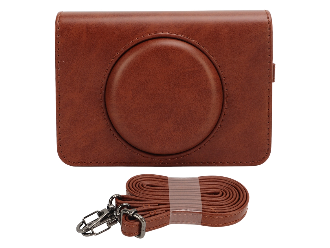 Protective Camera Case With Adjustable Shoulder Strap Pu Leather Camera Carrying Bag For C210r Mini Shot2 Retro LAXISCREED