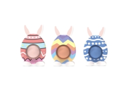 Mali 3 Pcs Brinquedo de Coelho Pressionar Bolha Silicone Alivio Estresse Sensorial para Crianças Adultos