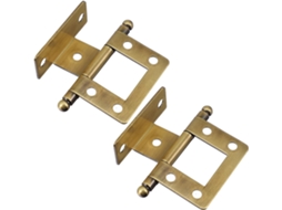 Conjunto De 2 Dobradiças Ferro Para Portas Móveis E Armários,