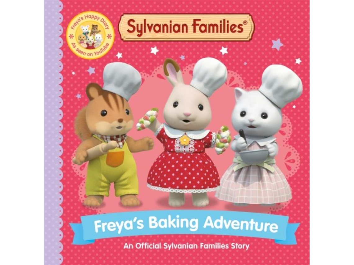 Livro Sylvanian Families Freyas Baking Adventure de Macmillan Children's Books (Inglês)
