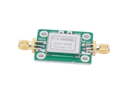 Módulo Rf Amplificador De Potencia Média Banda Ultra Larga 5m-6ghz Ganância 20db