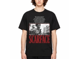 Rockinstone Scarface Movie American Dream Quote Black Adult T-shirt Size:s