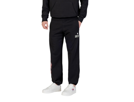 Calça Masculina County Of Milan Algodão Preto (l)