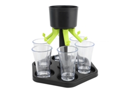 Dispensador de Shot LAXISCREED para Bar com 6 Copo Plástico