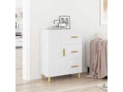 Aparador 69,5x34x90 cm Madera Procesada Blanco