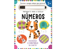 Livro Prepara-te para a Escola! Números de Elizabeth Golding (Português)