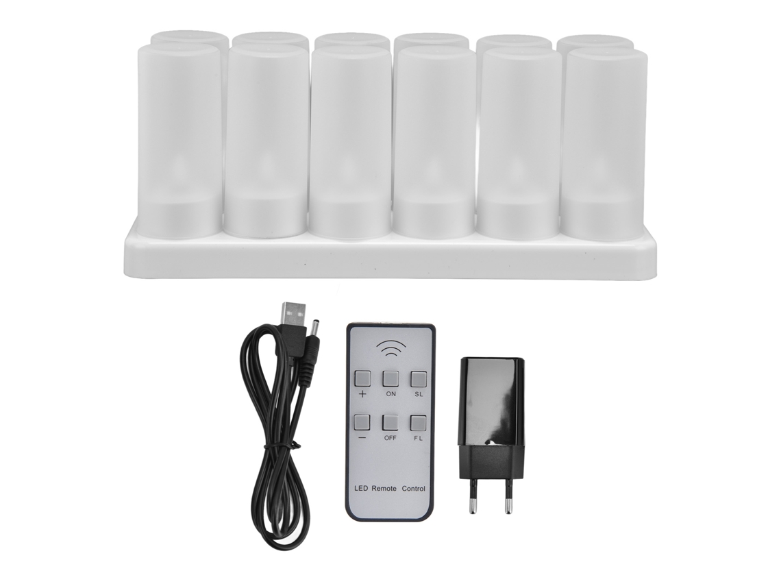 Velas Led Sem Chama Reutilizáveis LAXISCREED