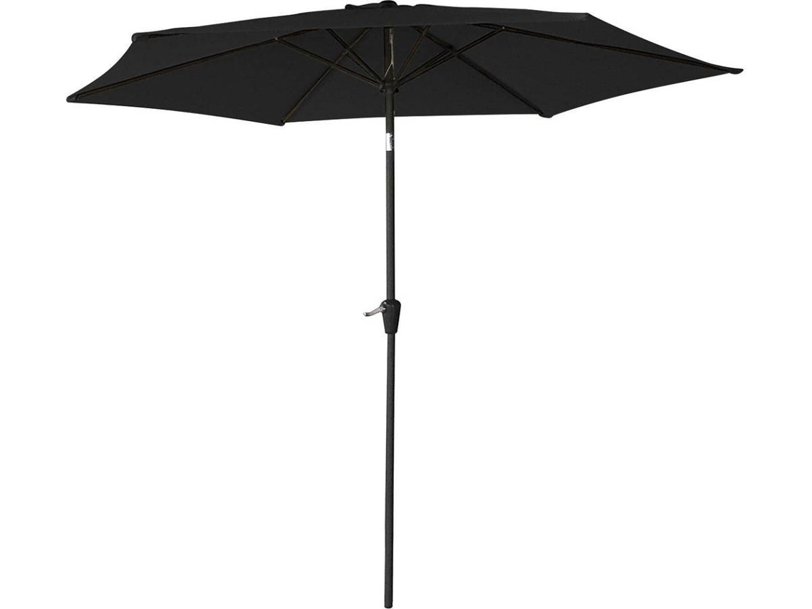 Chapéu de Sol HAPPY GARDEN Hapuna (Preto - Alumínio - 270 x 235 cm)