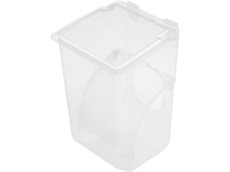 Alimentador Inoomp para Pombos e Codornas, em Plástico com Design Anti derramamento para Gaiolas de Pássaros CHABERLU