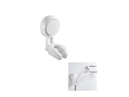 Suporte Para Chuveiro Com Vácuo Ajustável Sem Furação, Portátil E Resistente A 5kg Para Vidro E Azulejos