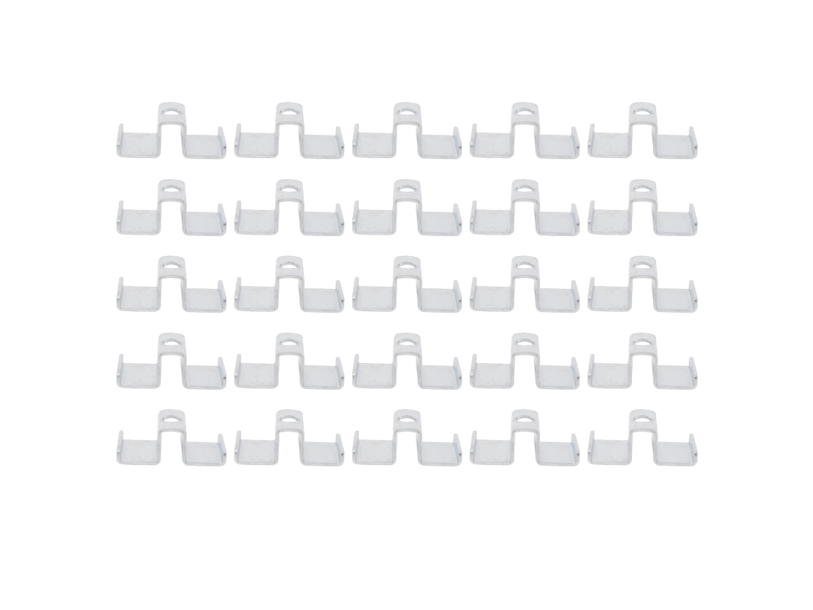 Sela Grampos Para Grelha (conjunto de 25 peças, Aço Galvanizado)
