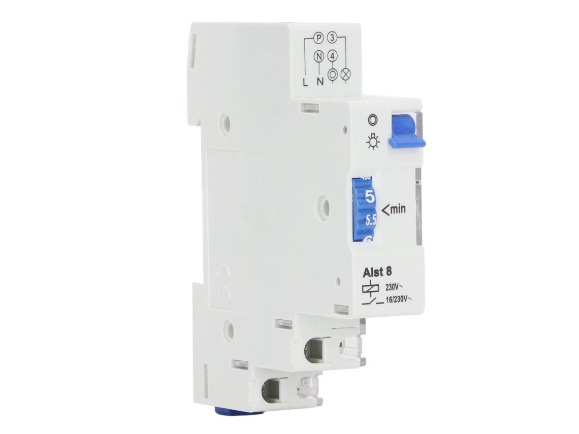 Temporizador Mecânico com Interruptor de Controle Tempo 1 a 7 Minutos, 230 V Ca, para Aquecedor de Luz BRILVIBERA