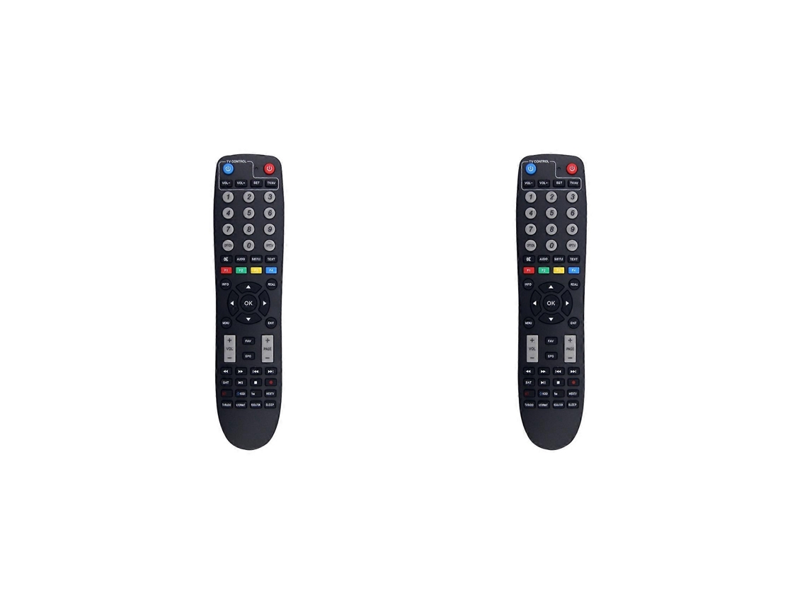 2x Controle Remoto De Substituição Sfx6018 Sx Rcu 03 Para Octagon Sx88/sx88+/sx888