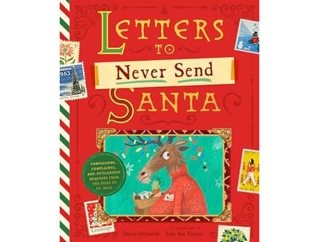 Livro Letters to Never Send Santa de David Griswold (Inglês - Capa Dura)