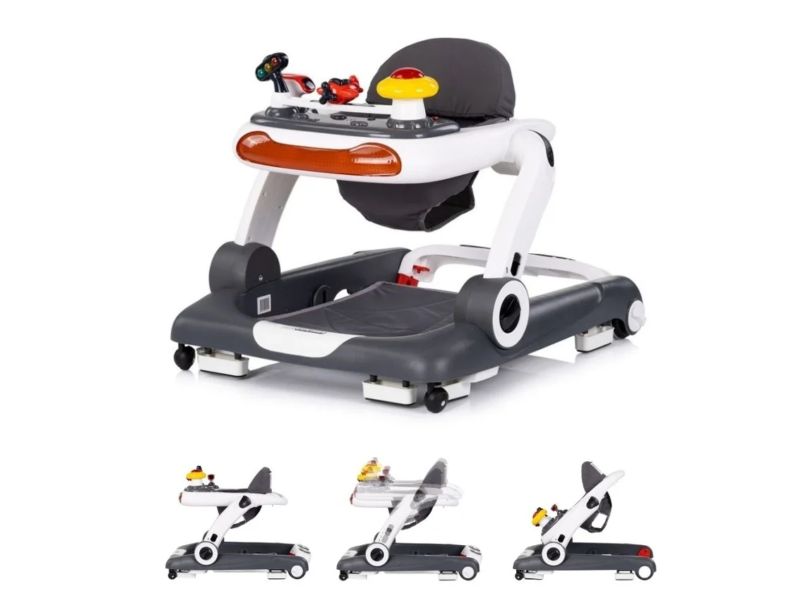 Andarilho Little Explorer 4 Em 1 Da Chipolino - Grey