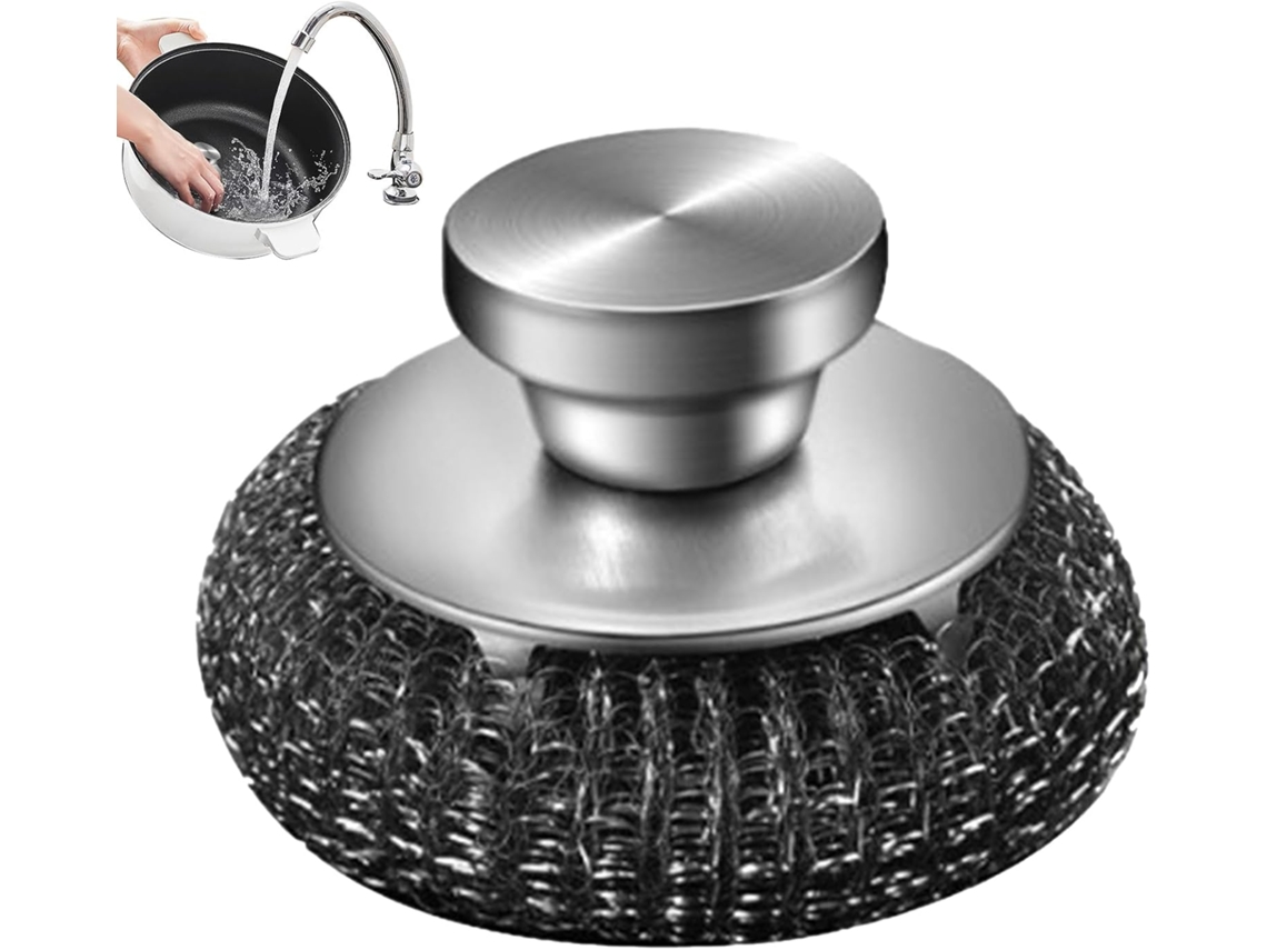 Esponja De Aço Inoxidável Para Lavar Louça, - Esponjas