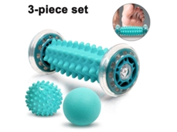 Versão Massagem Nos Pés Rolo De Massagem Nos Pés, Rolo Muscular E Conjunto De Bolas, 0,38kg