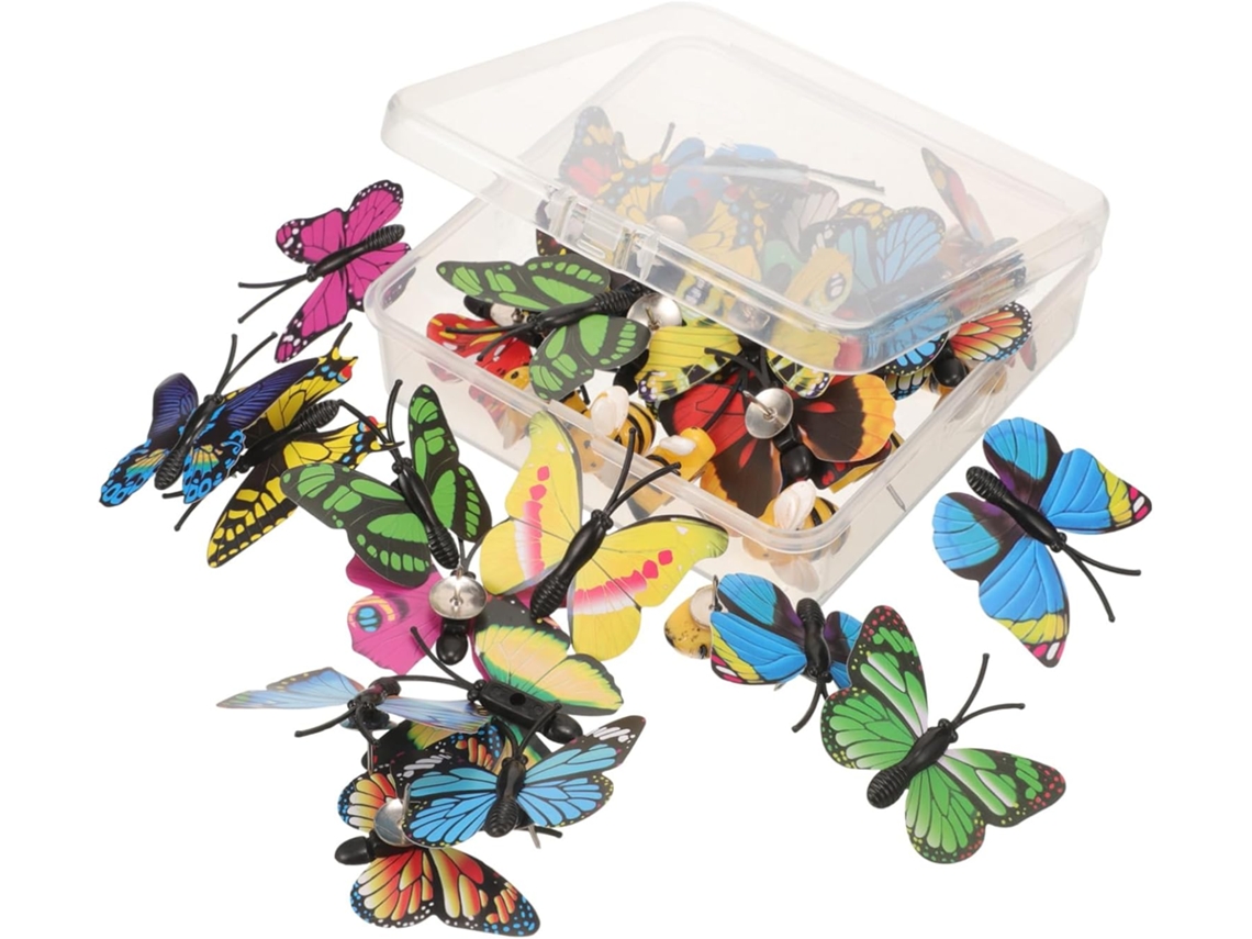 120 Alfinetes Decorativos Em Formato De Abelha Para Murais, Fotos E