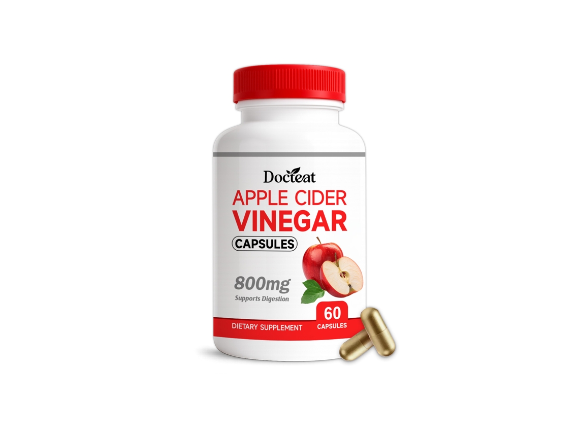 Cápsulas Vinagre Cidra Maçã Natural Worten